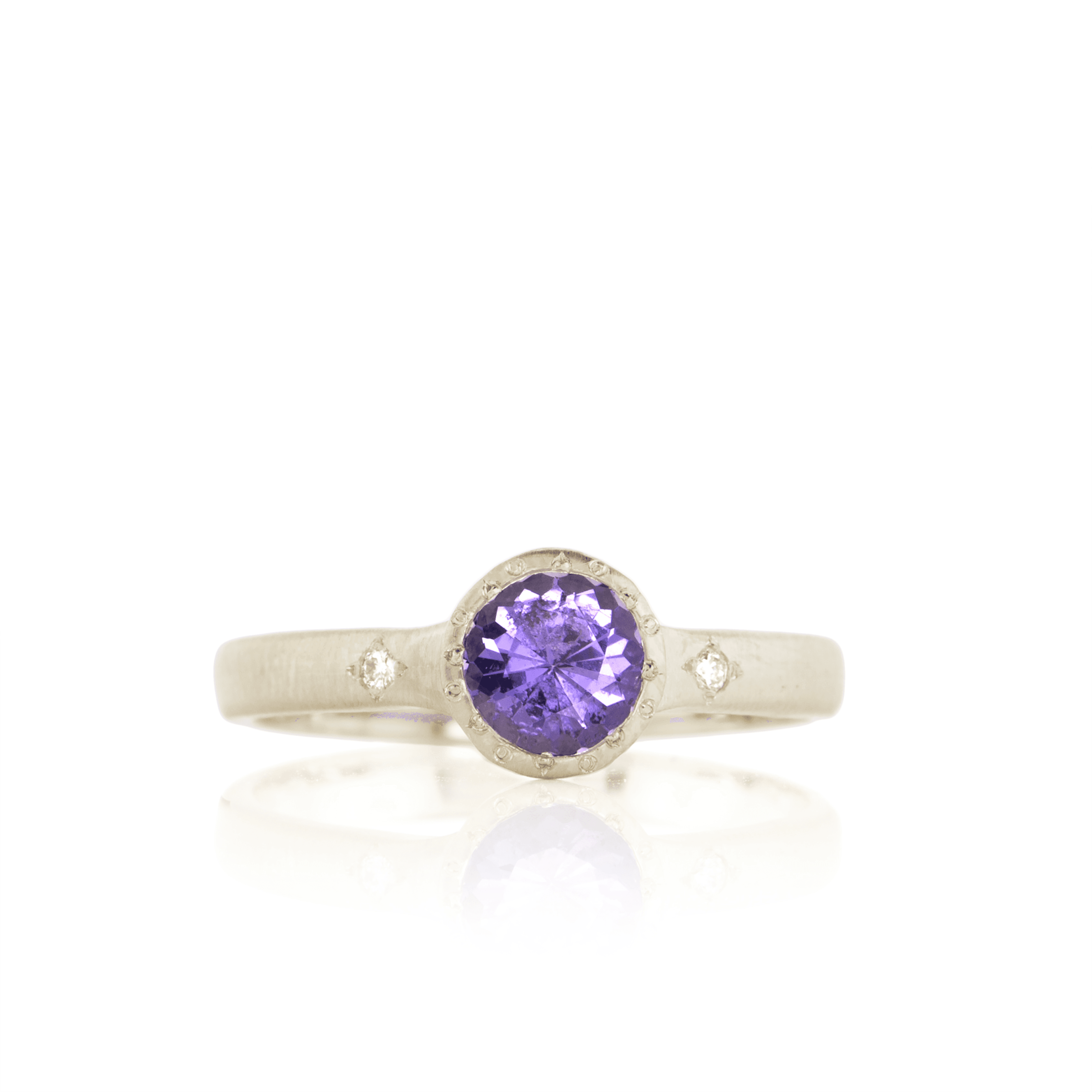 Purple Saphhire - Adel Chefridi - Mansoor Jewelers