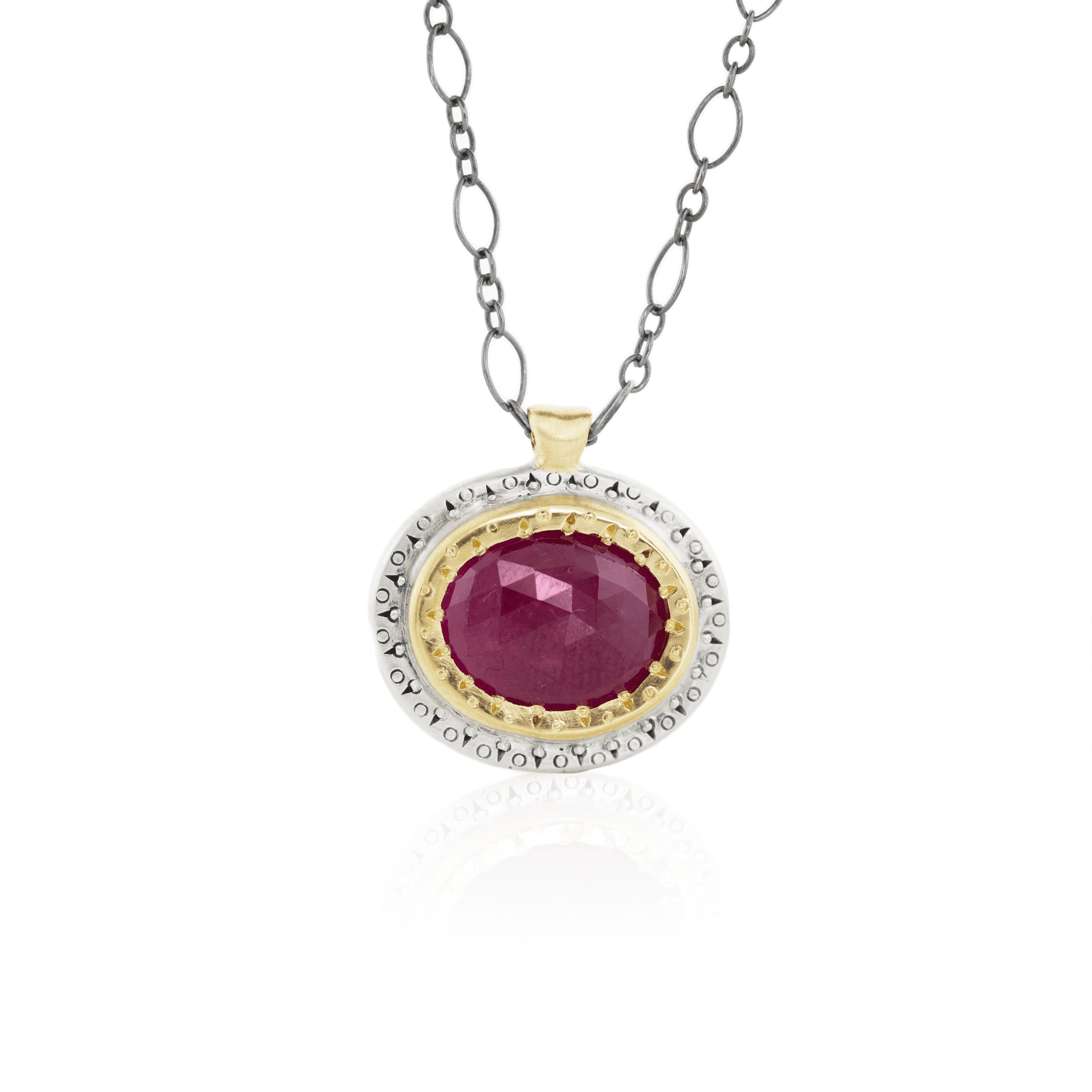 Ruby Necklace - Adel Chefridi - Mansoor Jewelers