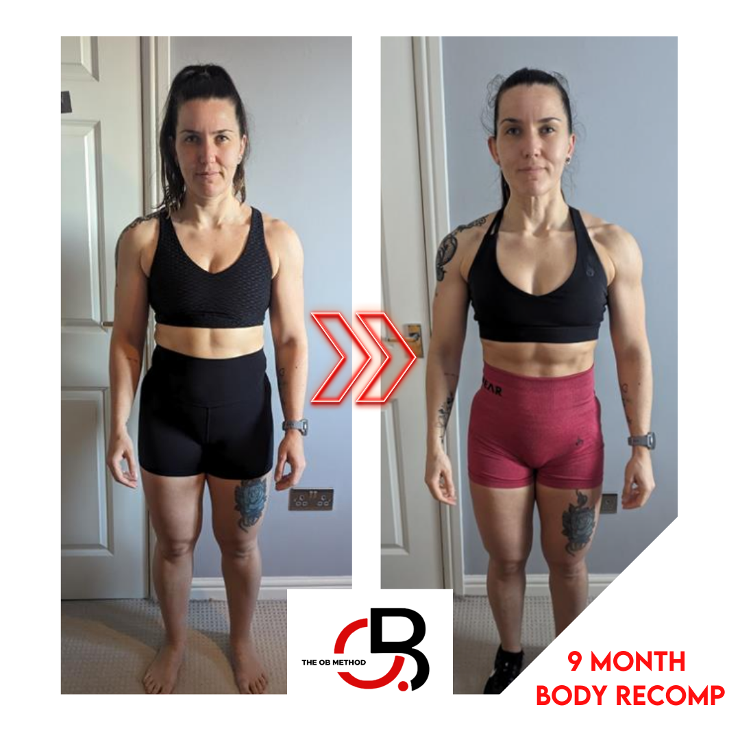 A before and after picture of a man who lost 15kg in 10 months