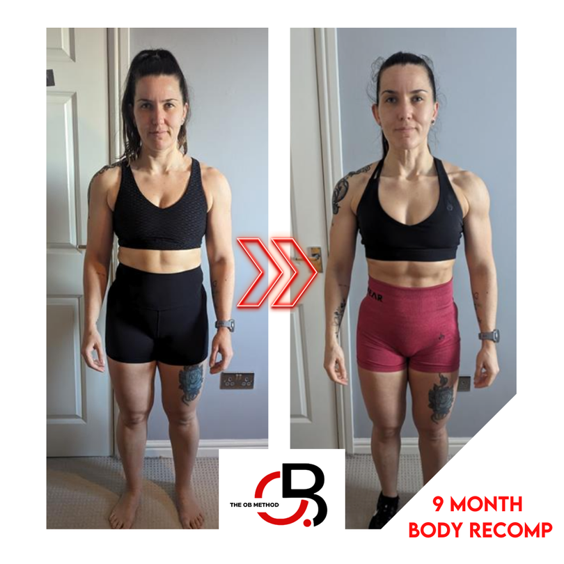 A before and after picture of a man who lost 15kg in 10 months