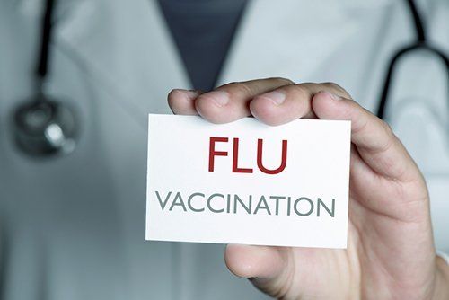 Written Flu Vaccination On Card — Memphis, TN — Vaccine Injury Lawyers