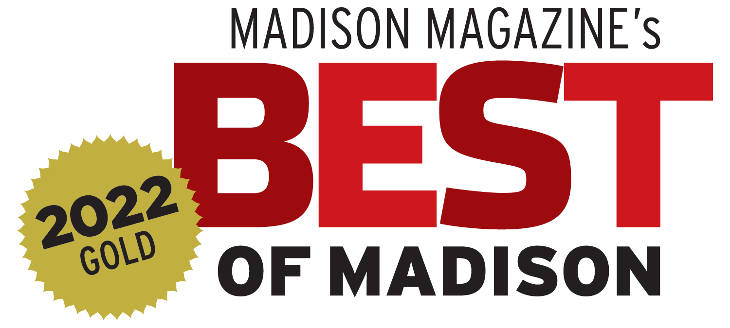 The madison magazine 's best of madison logo for 2022