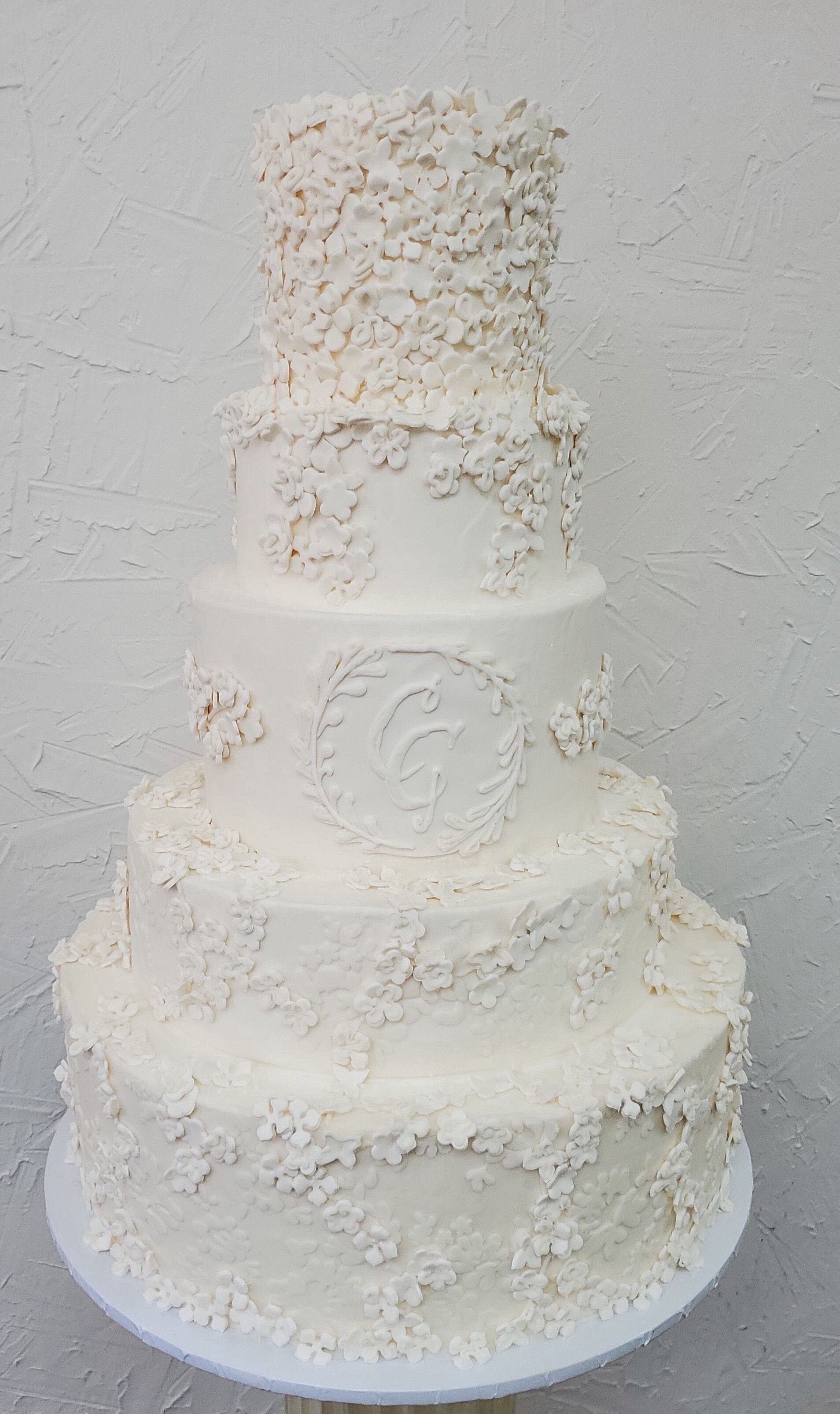 a wedding cake