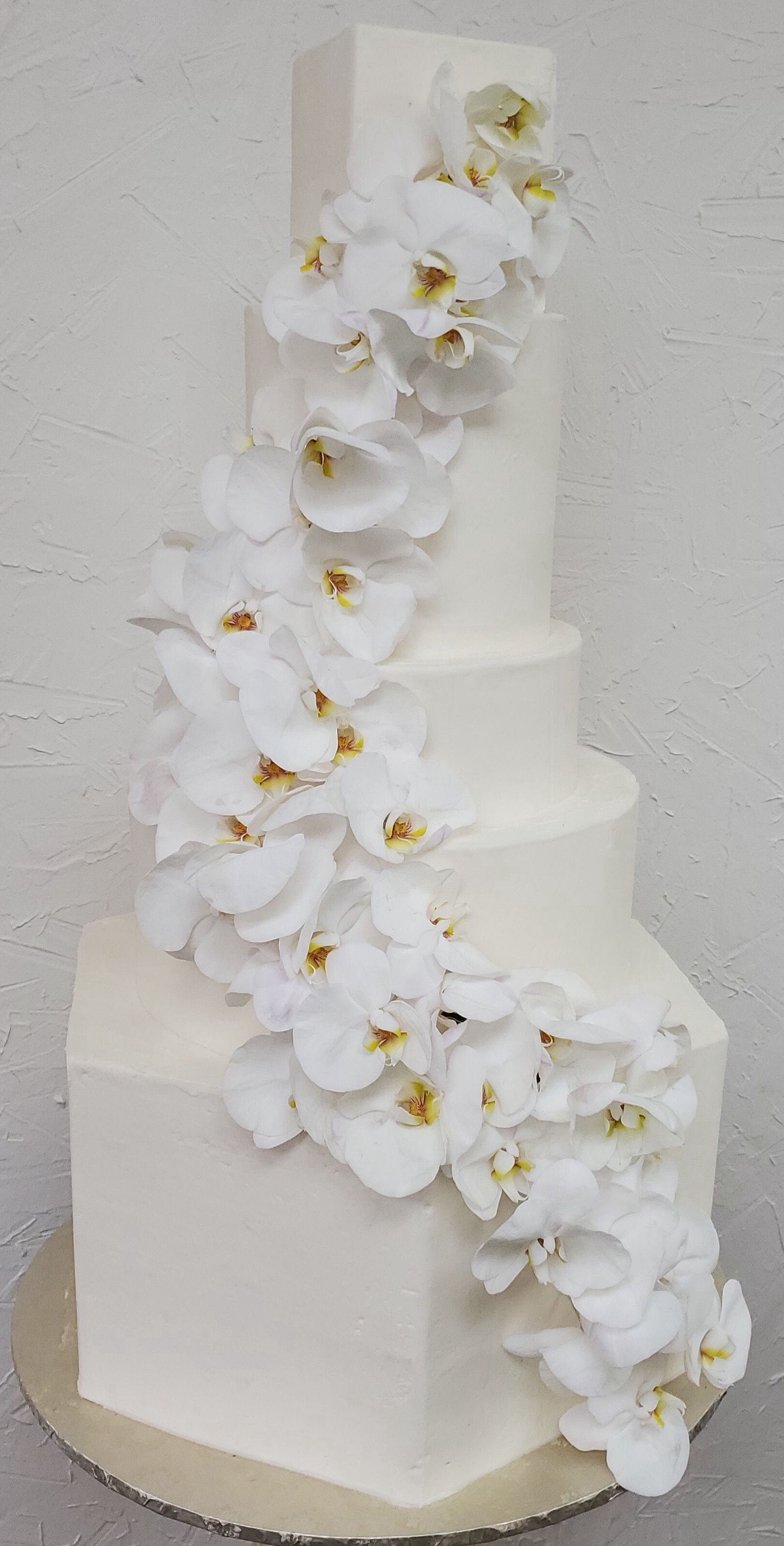 a wedding cake