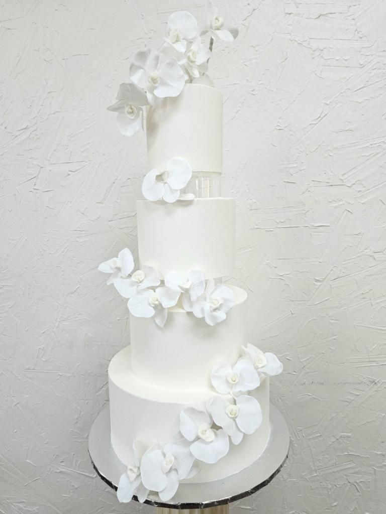 a wedding cake