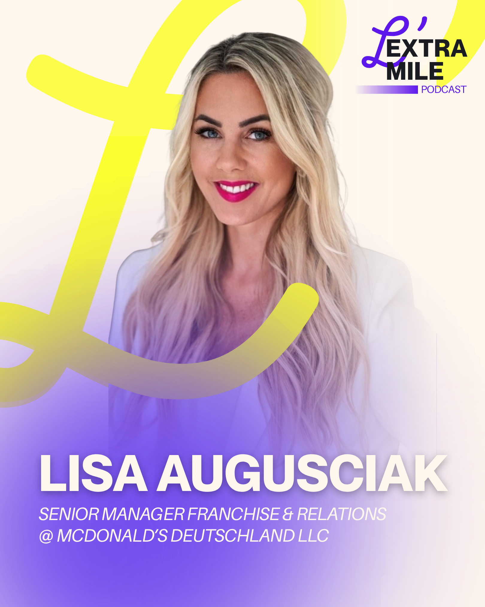 Lisa Augusciak im Podcast zu Gast bei Claire Siegert