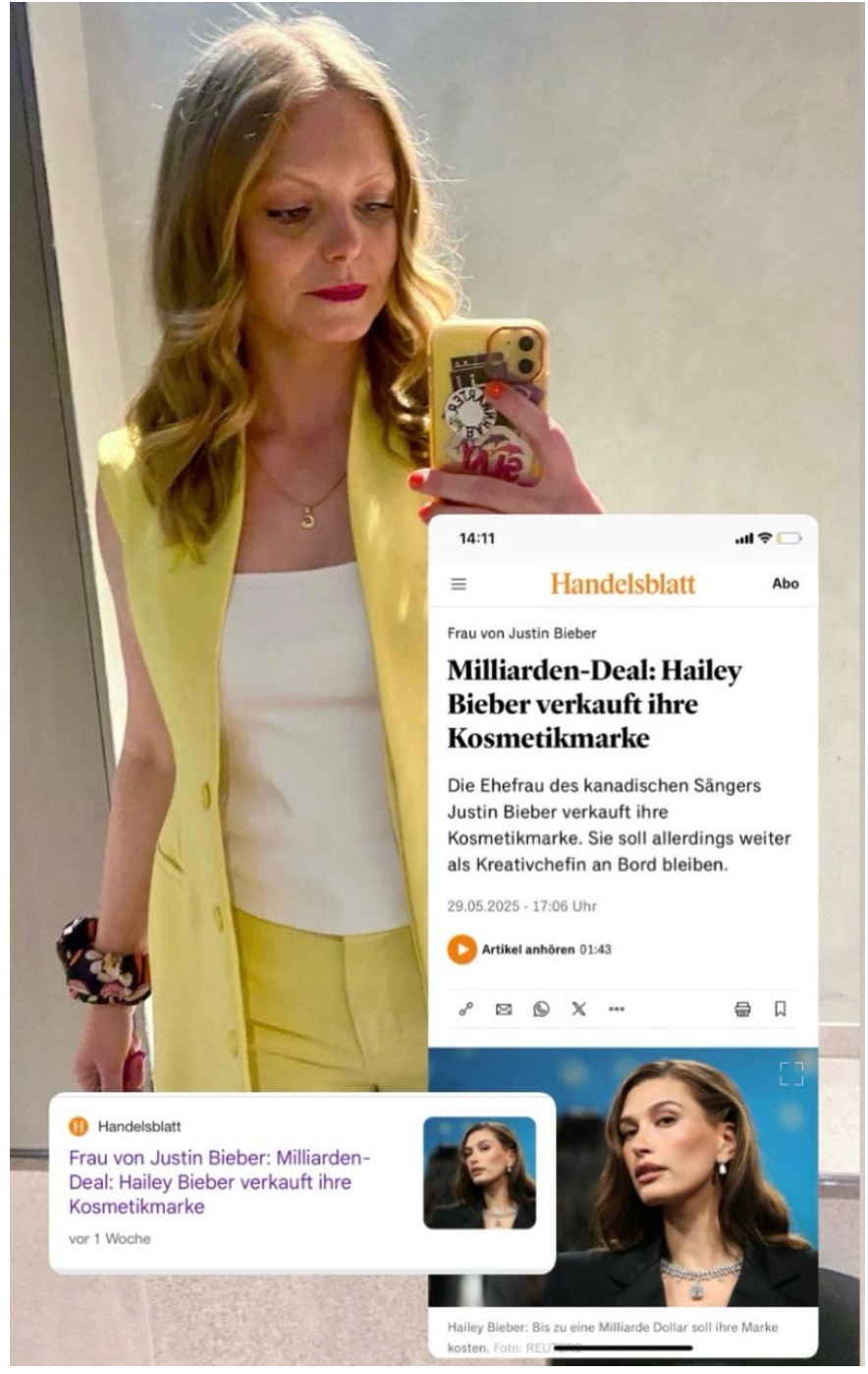 Nepo Baby hin oder her – warum Hailey Biebers Milliarden-Exit ein Gewinn für alle Frauen ist