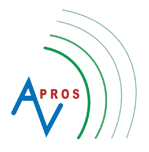 A logo for a company called a pros