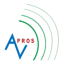 A logo for a company called a pros