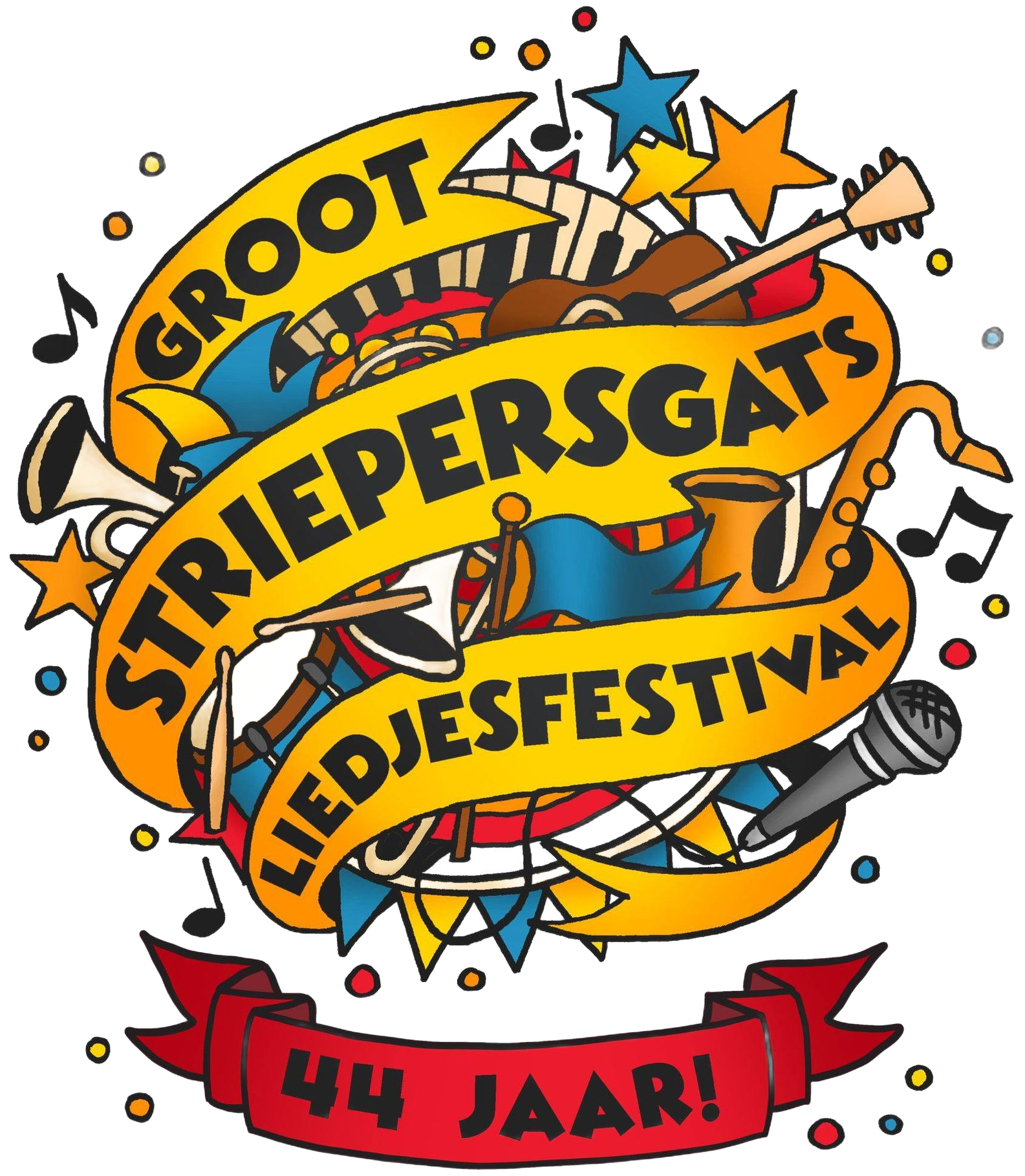 Logo Groot Striepersgats Liedjesfestival