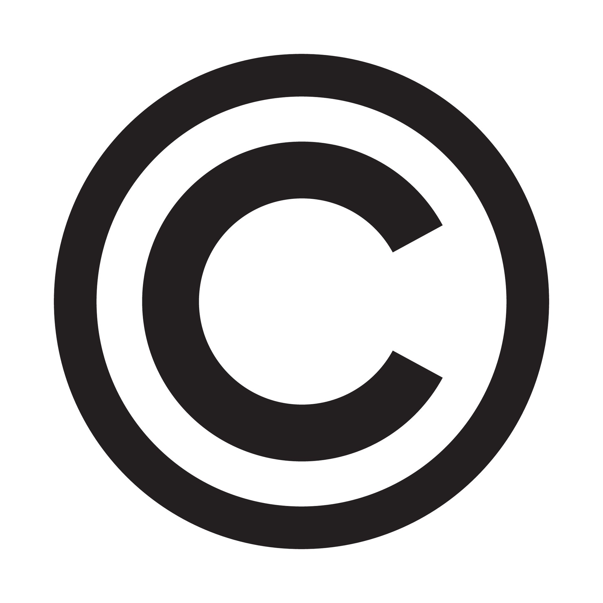 image of copyright symbol