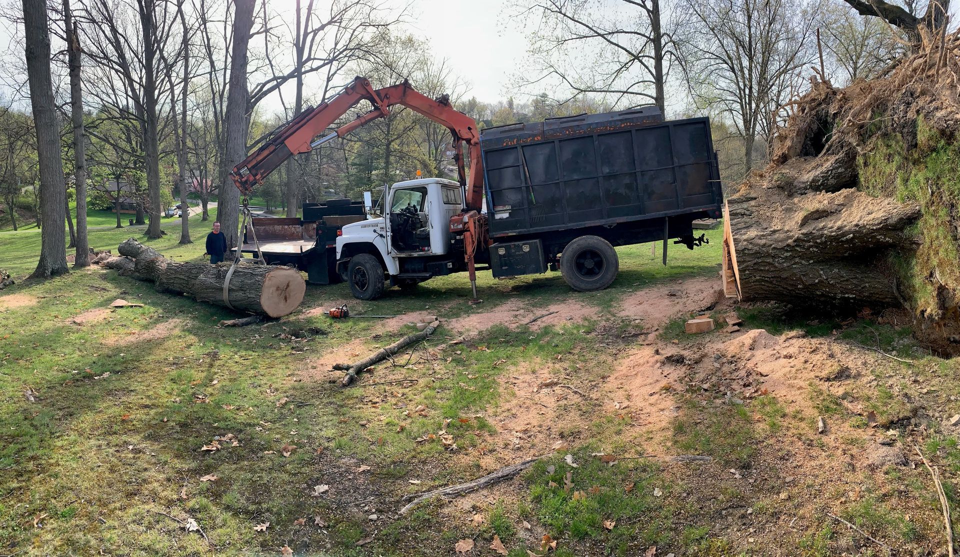 Bucket Truck Tree Removal — Jefferson Hills, PA — Father & Son Tree Service Plus, Inc.