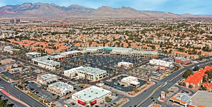 Aerial view of VIllage Square, Las Vegas