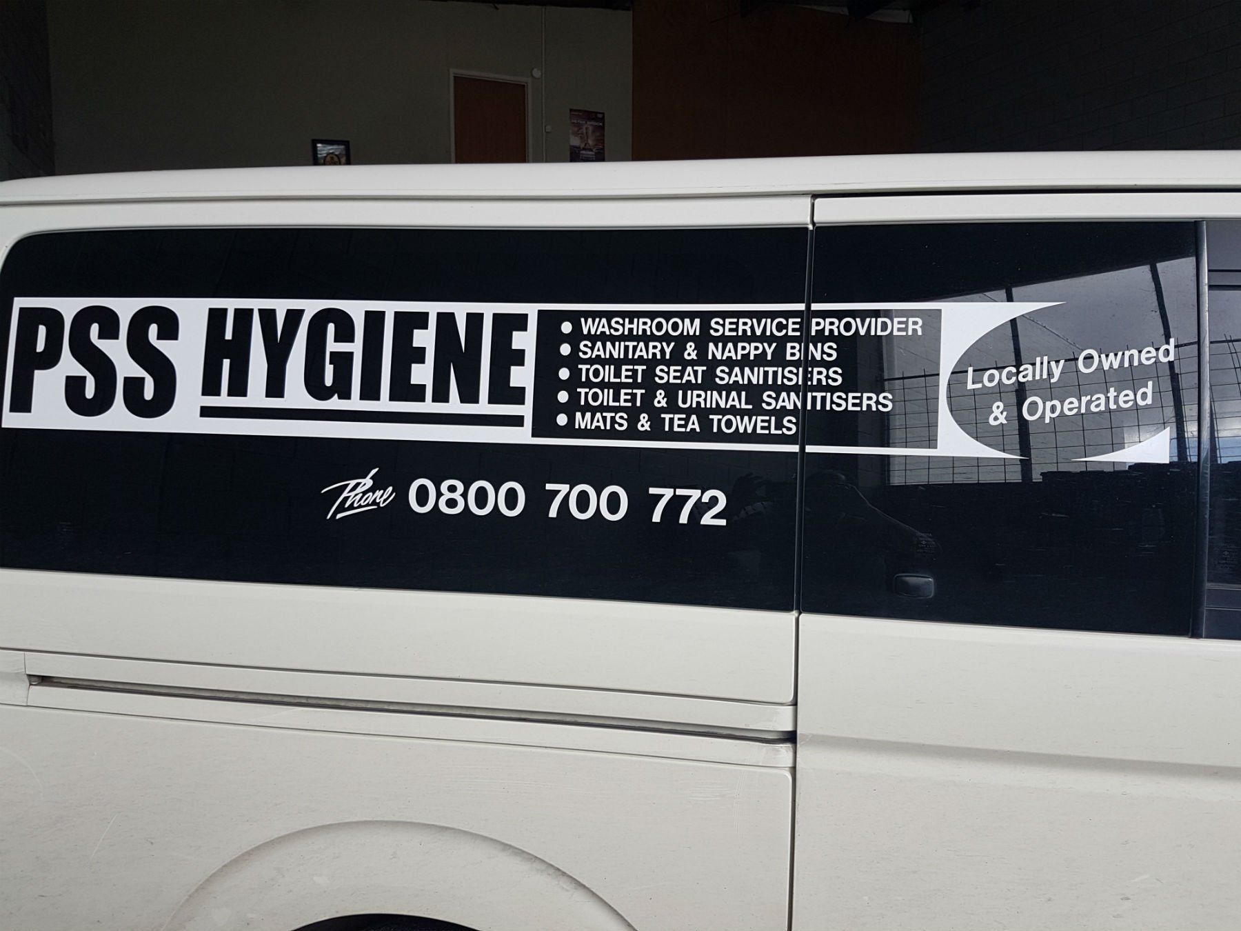 Our company's vehicle