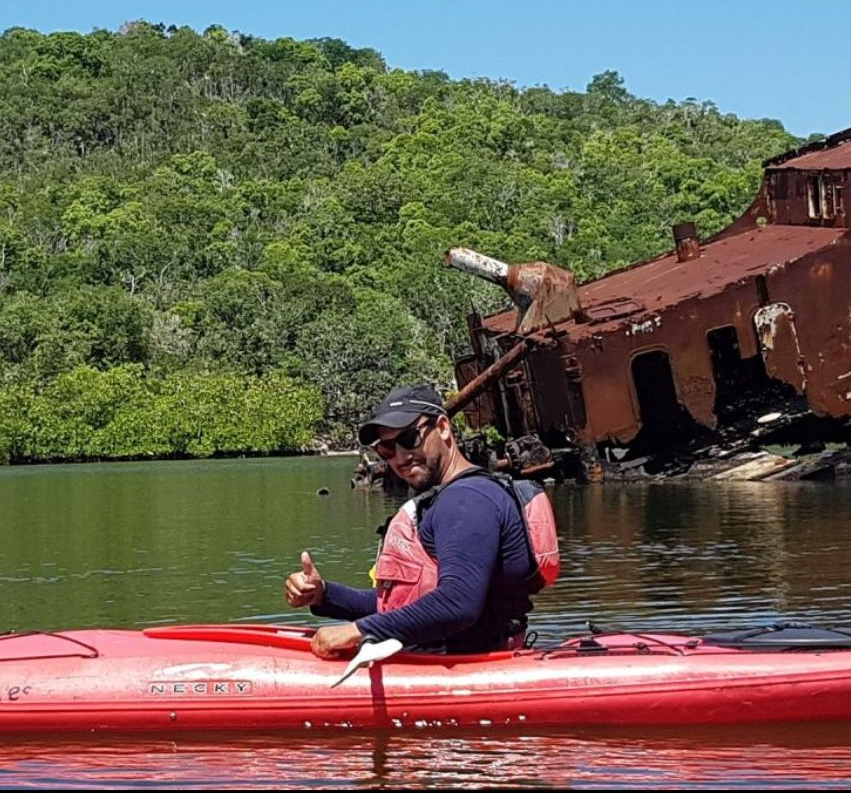 Kayak adventures on the water