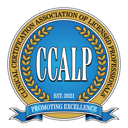 The logo for the clinical certification association of licensed professionals