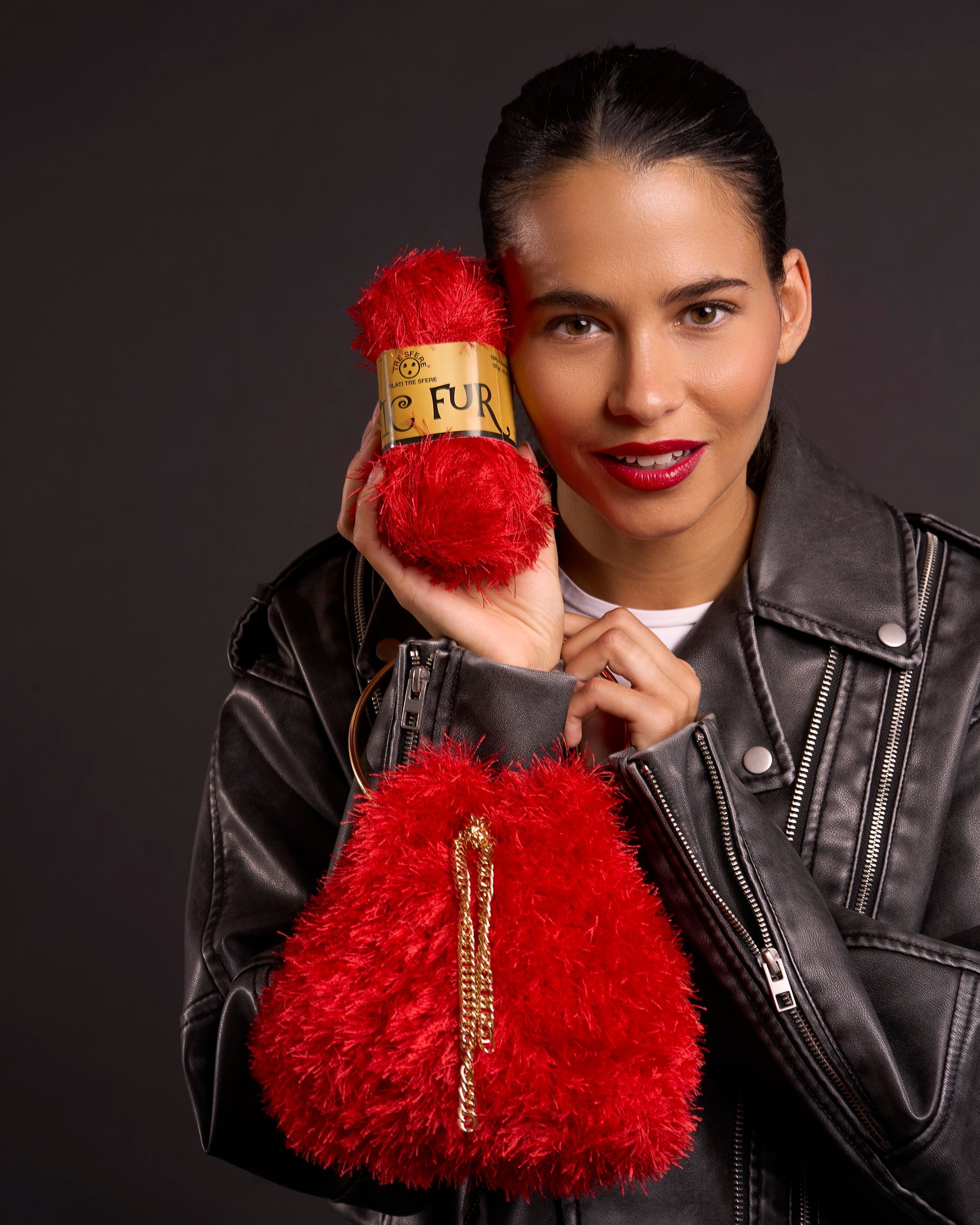 cotone riciclato treccia rio filati tre sfere