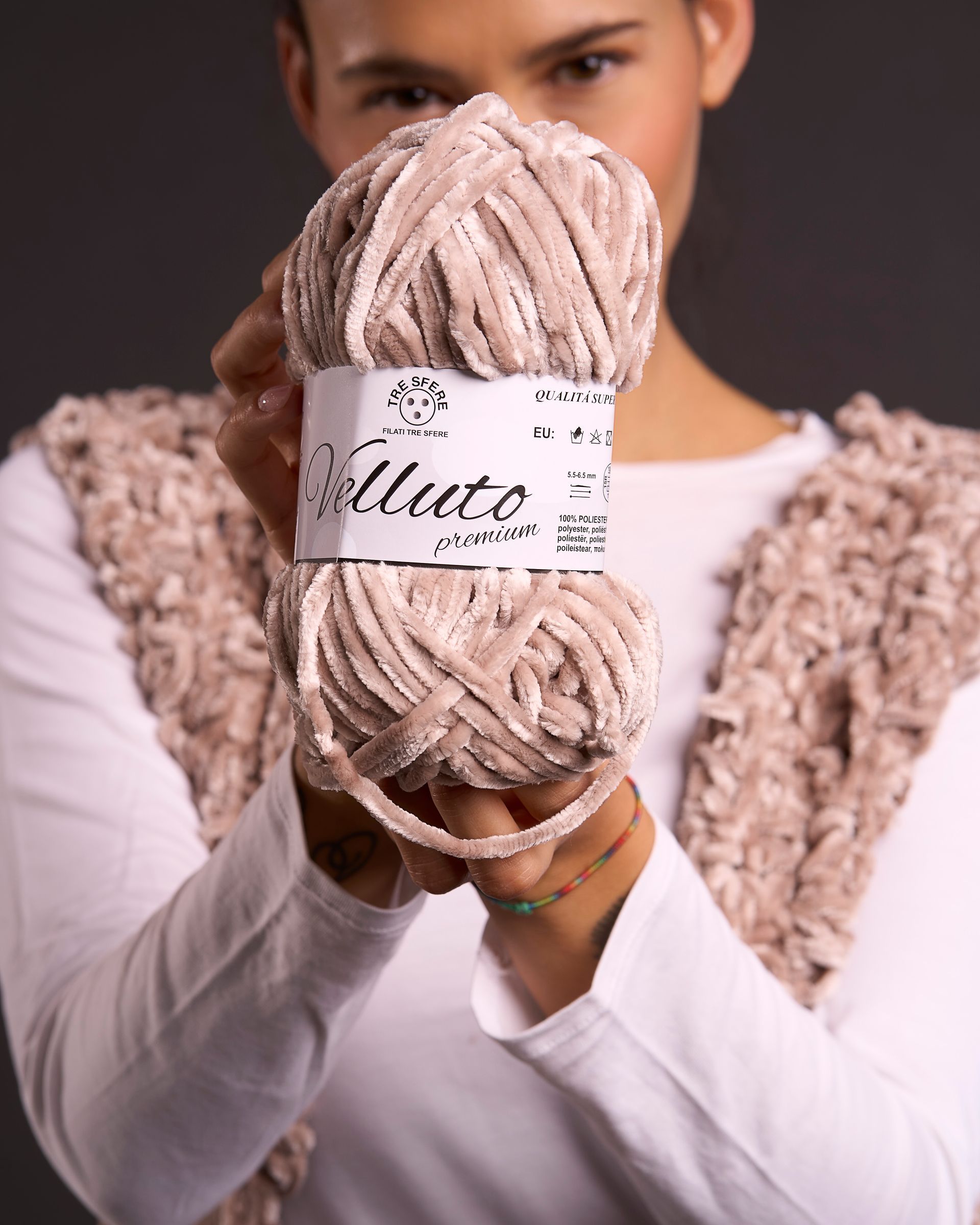 ciniglia vellutino filati tre sfere