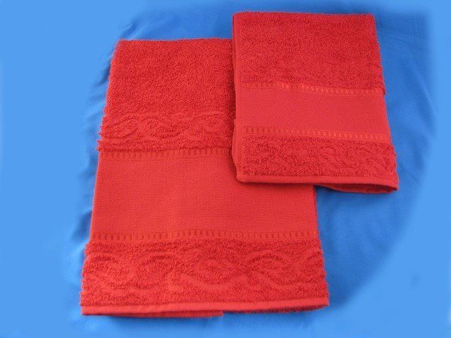 asciugamano puro cotone da ricamare