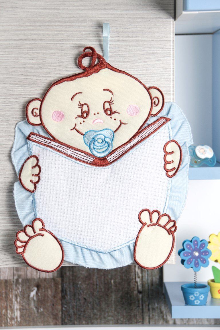 coccarde fiocchi nascita filati tre sfere