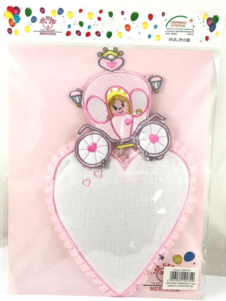 coccarde fiocchi nascita filati tre sfere