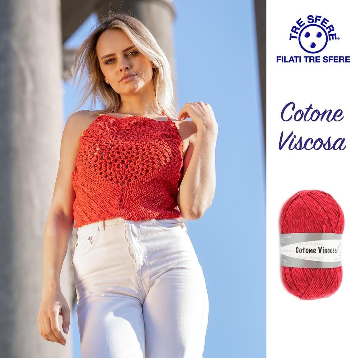 cotone viscosa gomitoli