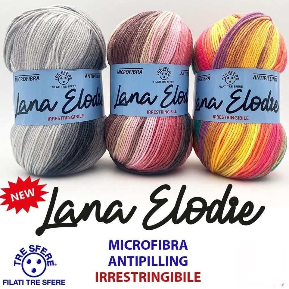 lana acrilica elodie filati tre sfere
