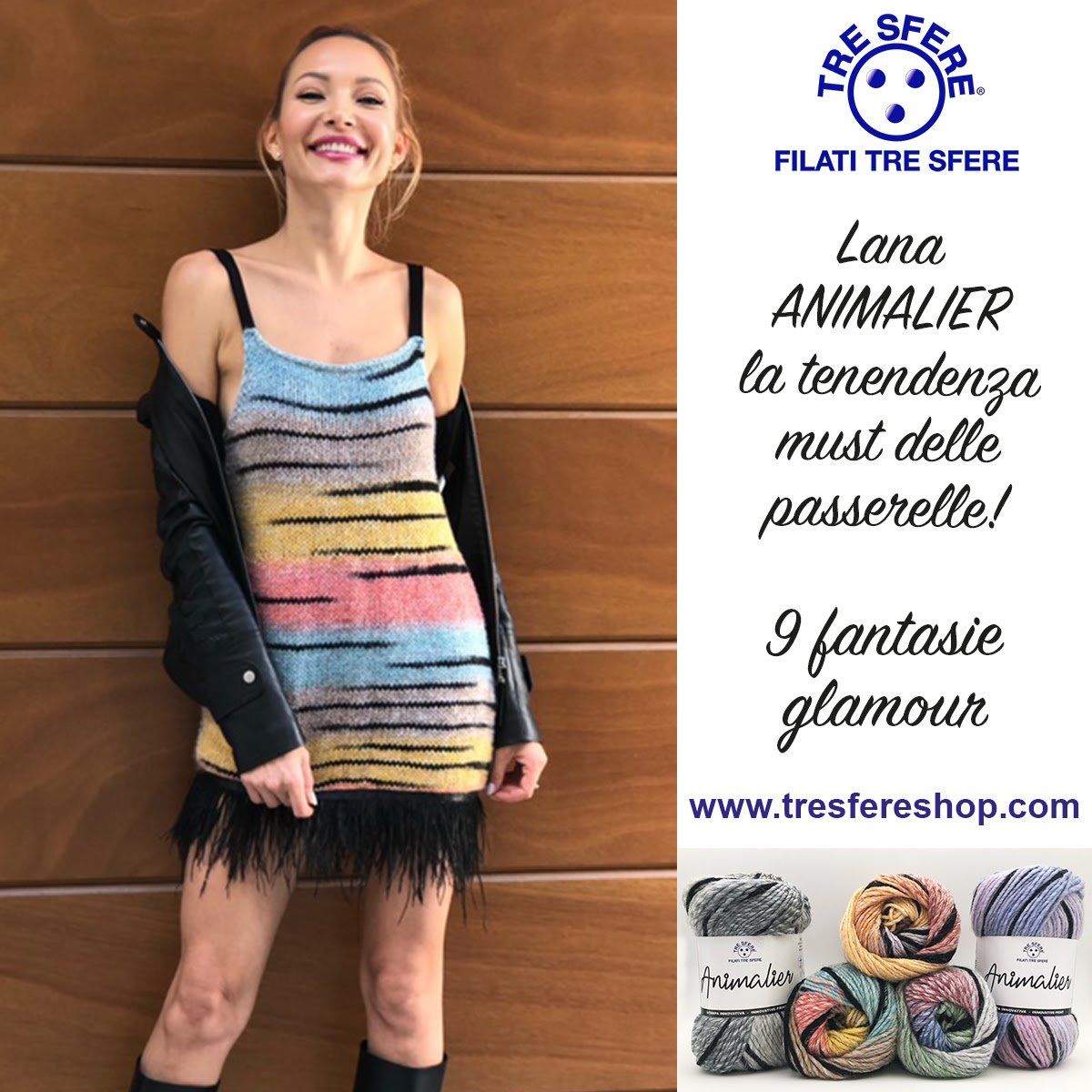 lana animalier filati tre sfere