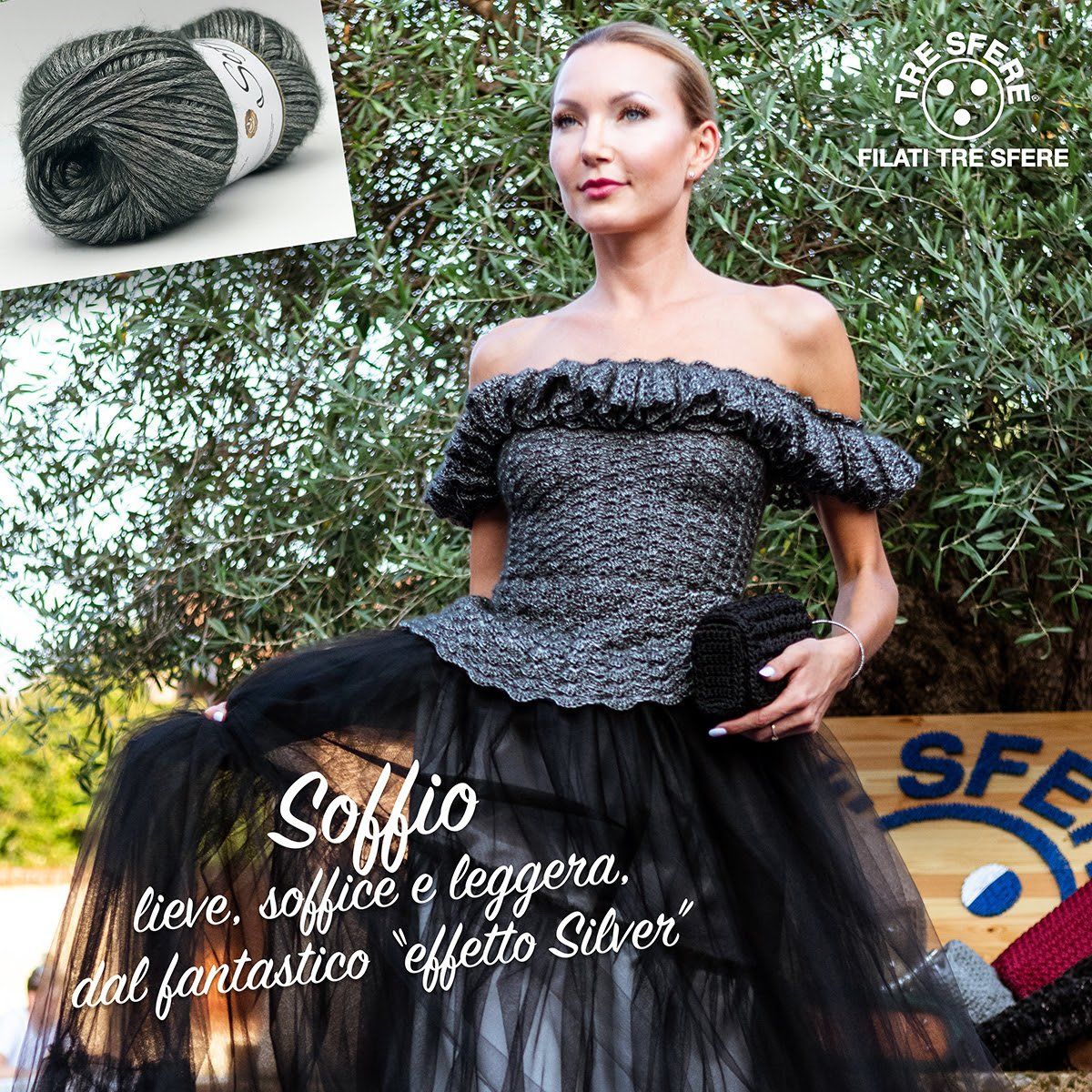 lana soffio filati tre sfere