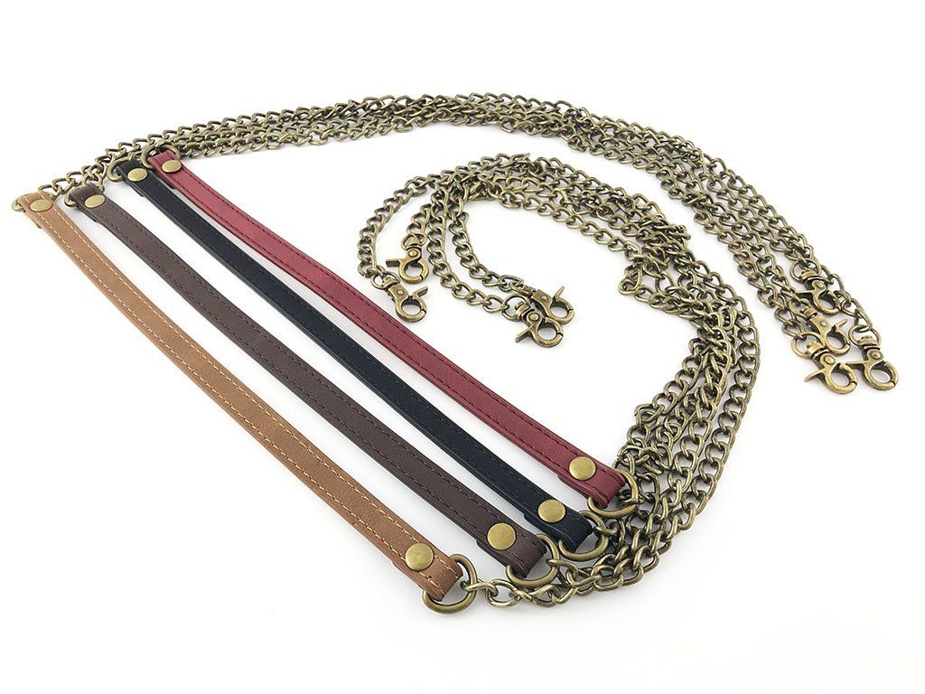 manici per borse fatte all'uncinetto