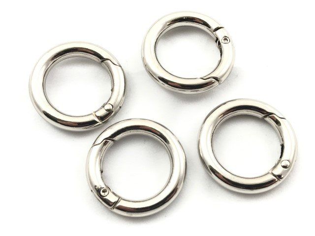 moschettone ventaglio per borse fatte a mano