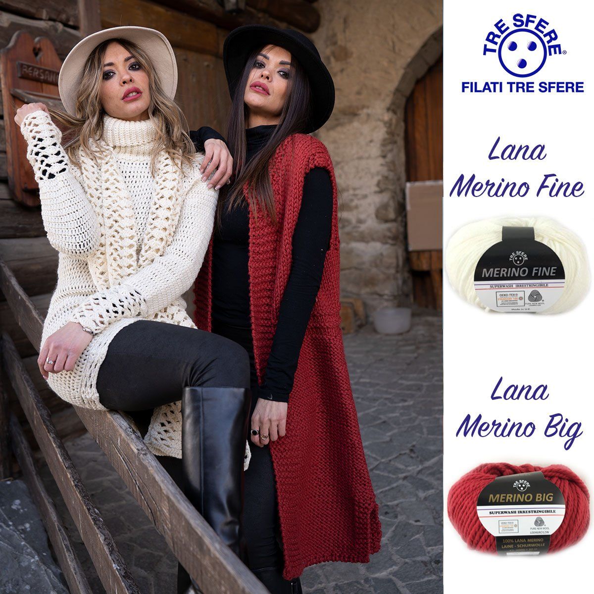 pura lana merino gomitoli filati tre sfere