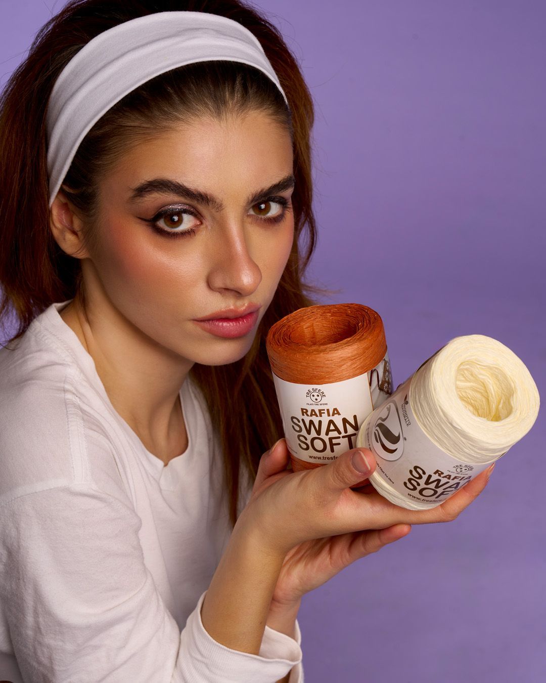 rafia naturale soft filati tre sfere