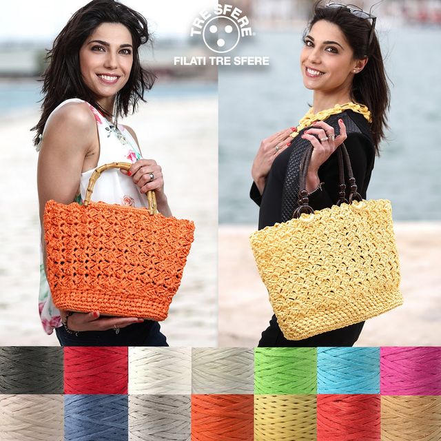 Filati Tre Sfere: Cordino thai, accessori, fettuccia borse uncinetto