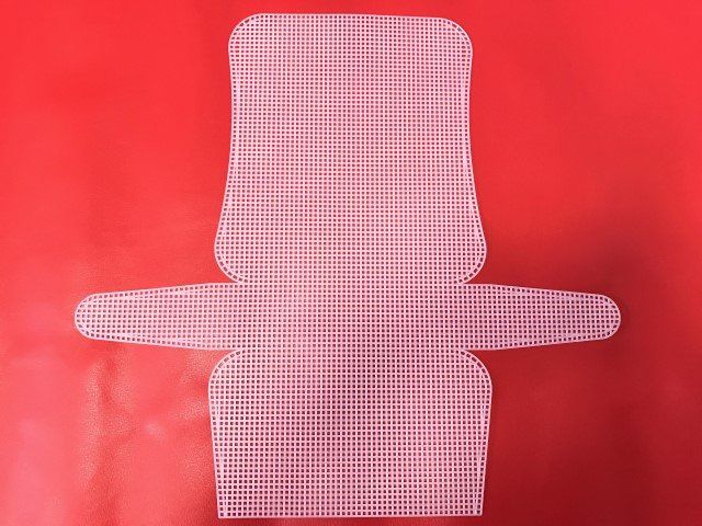 rete per borse fatte all'uncinetto