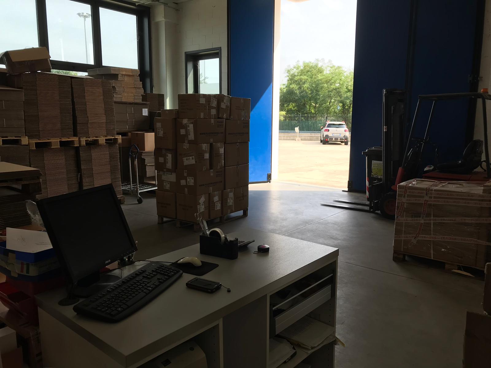 spedizione merci filati tre sfere