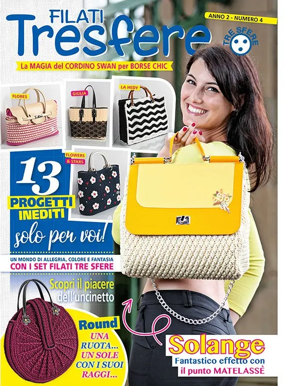 rivista per borse all'uncinetto