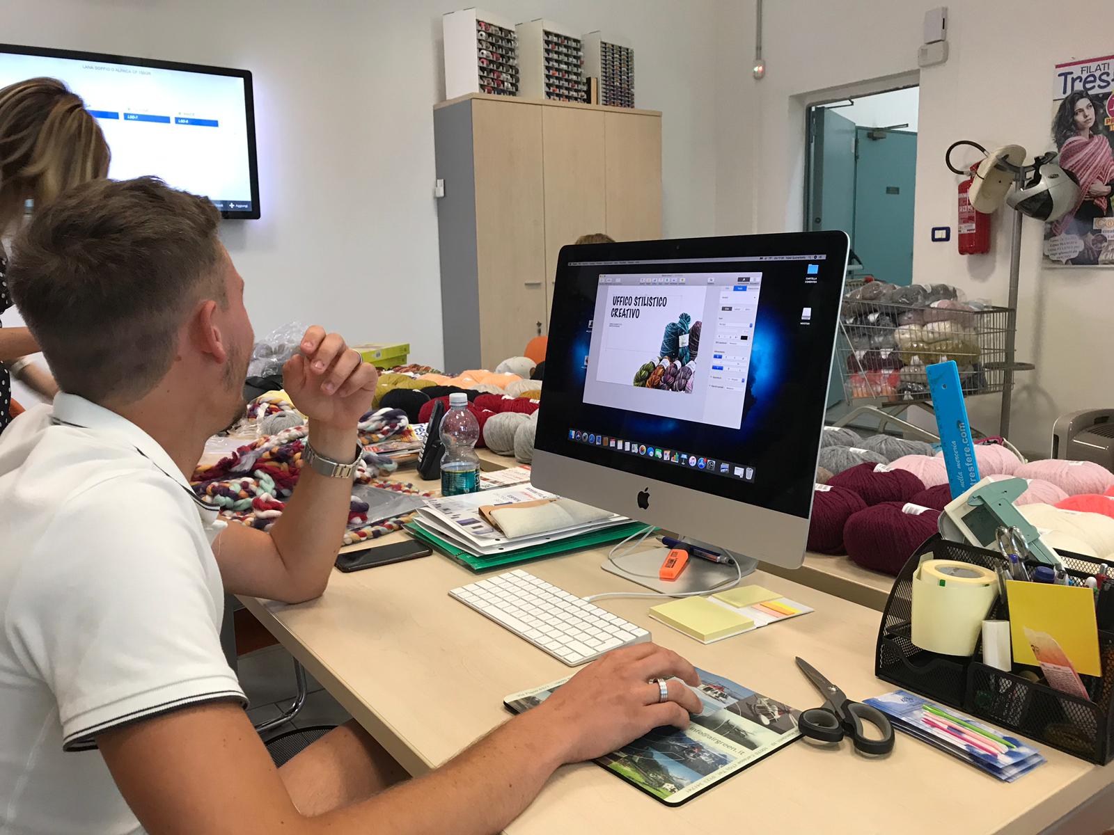 ufficio marketing filati tre sfere