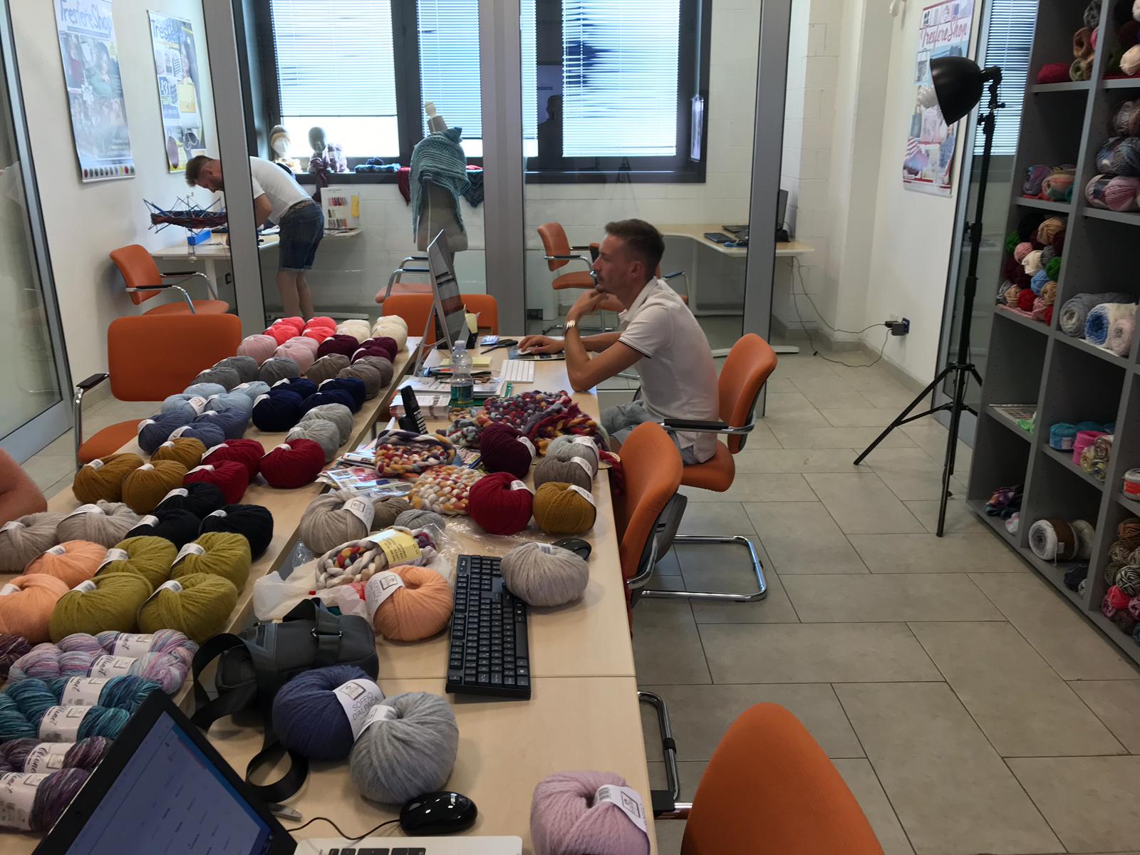 ufficio marketing filati tre sfere