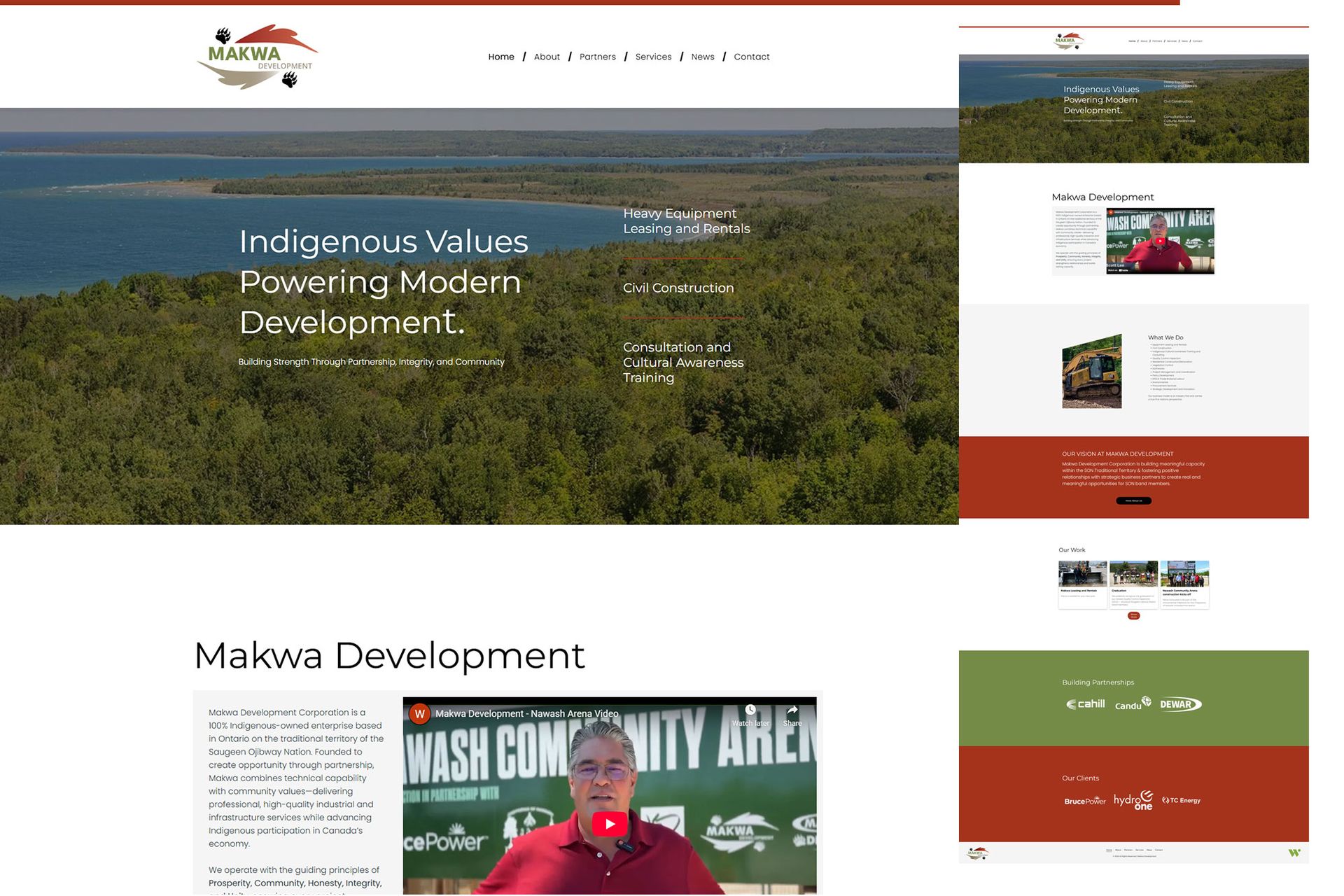 Screenshot Makwa Development