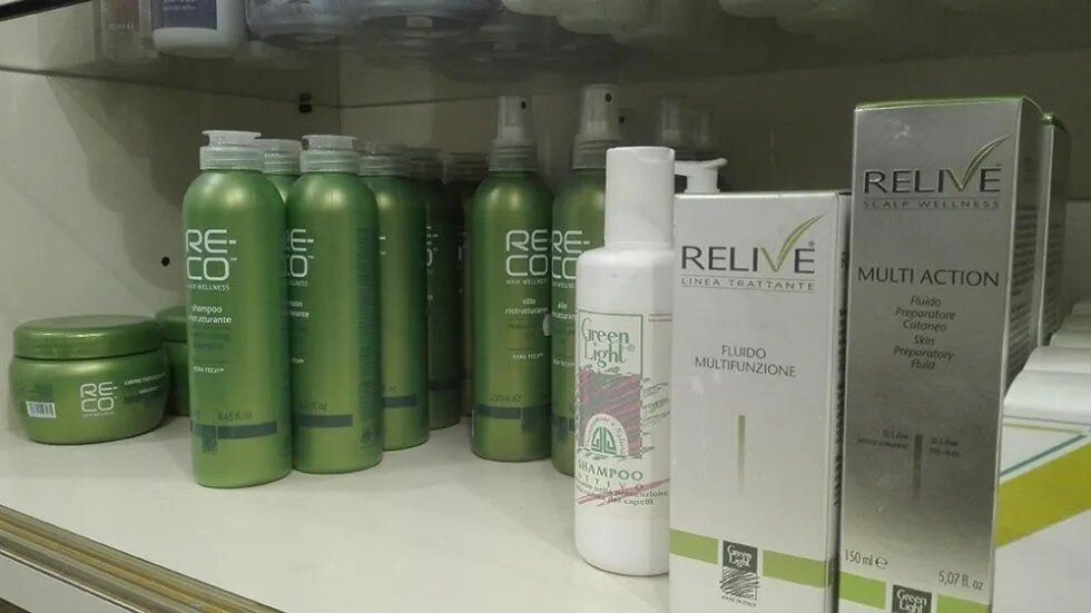 Cosmetici per capelli