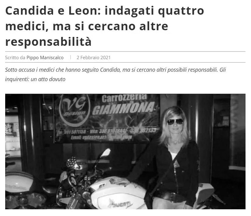 Articolo a proposito di caso legale