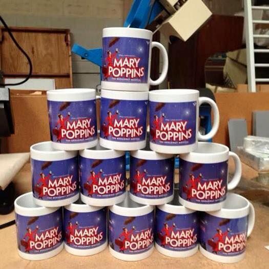 Tower of Mary Poppins merchandise mugs — Accolades Awards Hunter Valley In Maitland, NSW