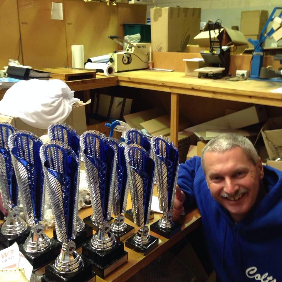 Man Wearing A Blue Sweatshirt With The Word California On It — Accolades Awards Hunter Valley In Maitland, NSW