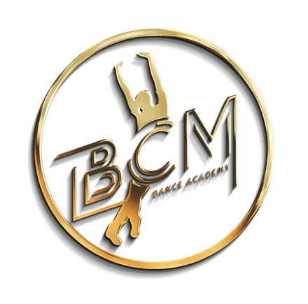 A logo for bcm dance academy is shown