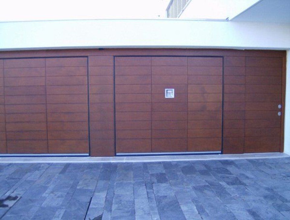 porta per esterni in legno alluminio