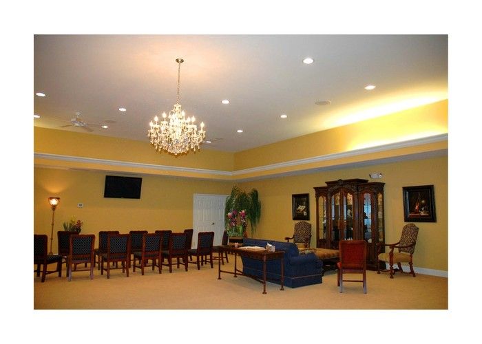 Middendorf Funeral Home hallway