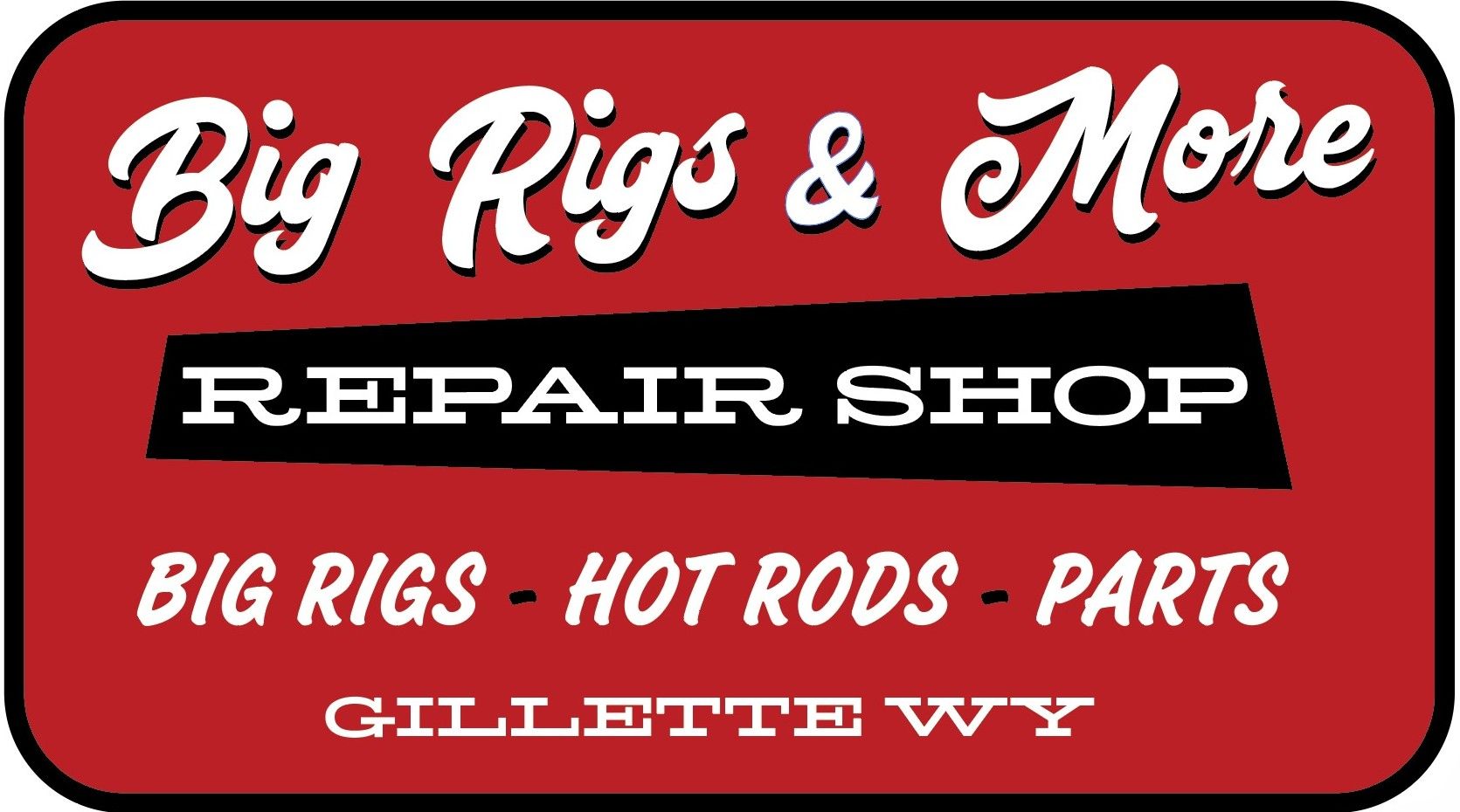 Logo for Demo Auto Repair: text with a gear icon, red and navy colors.
