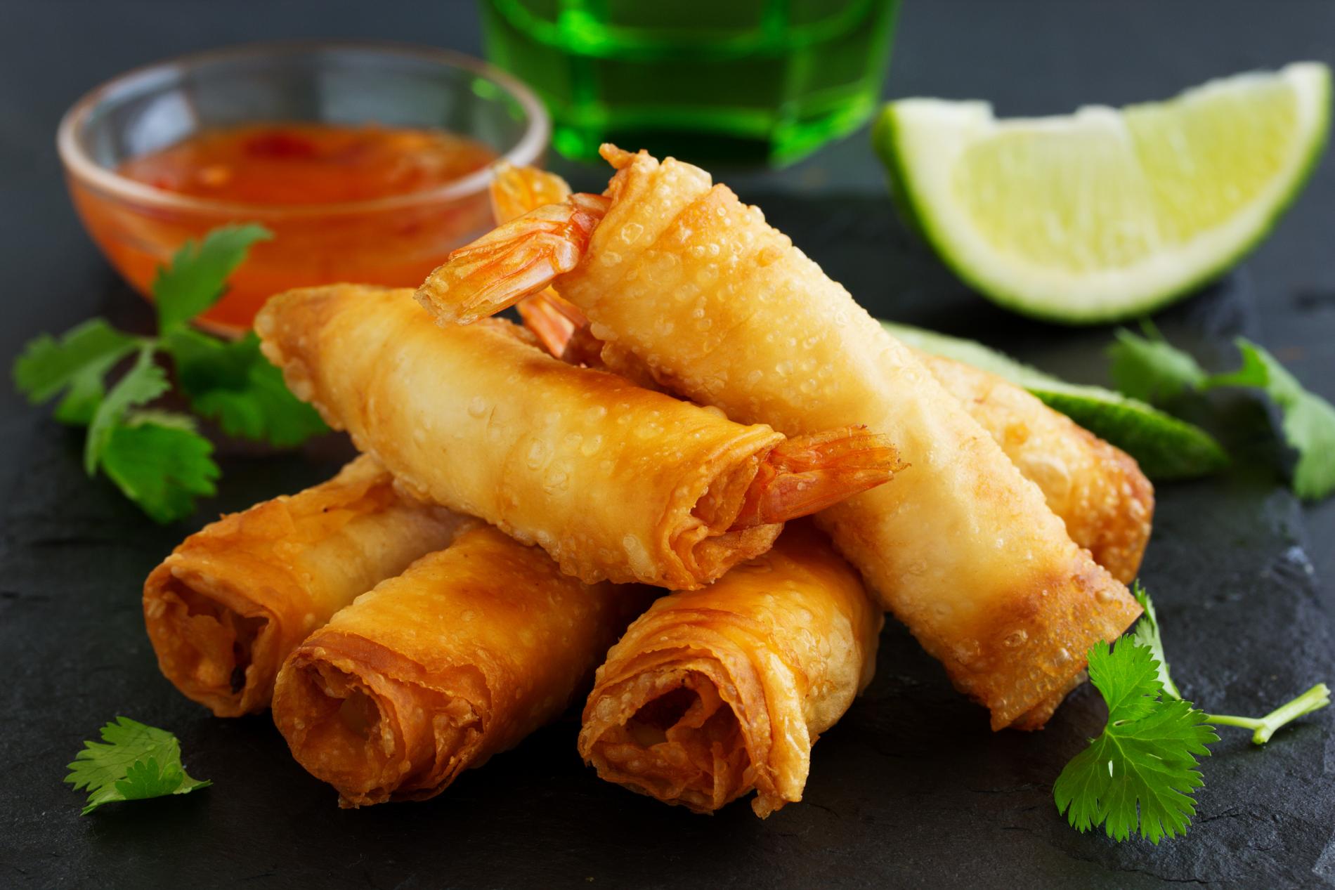 Wrapped shrimp