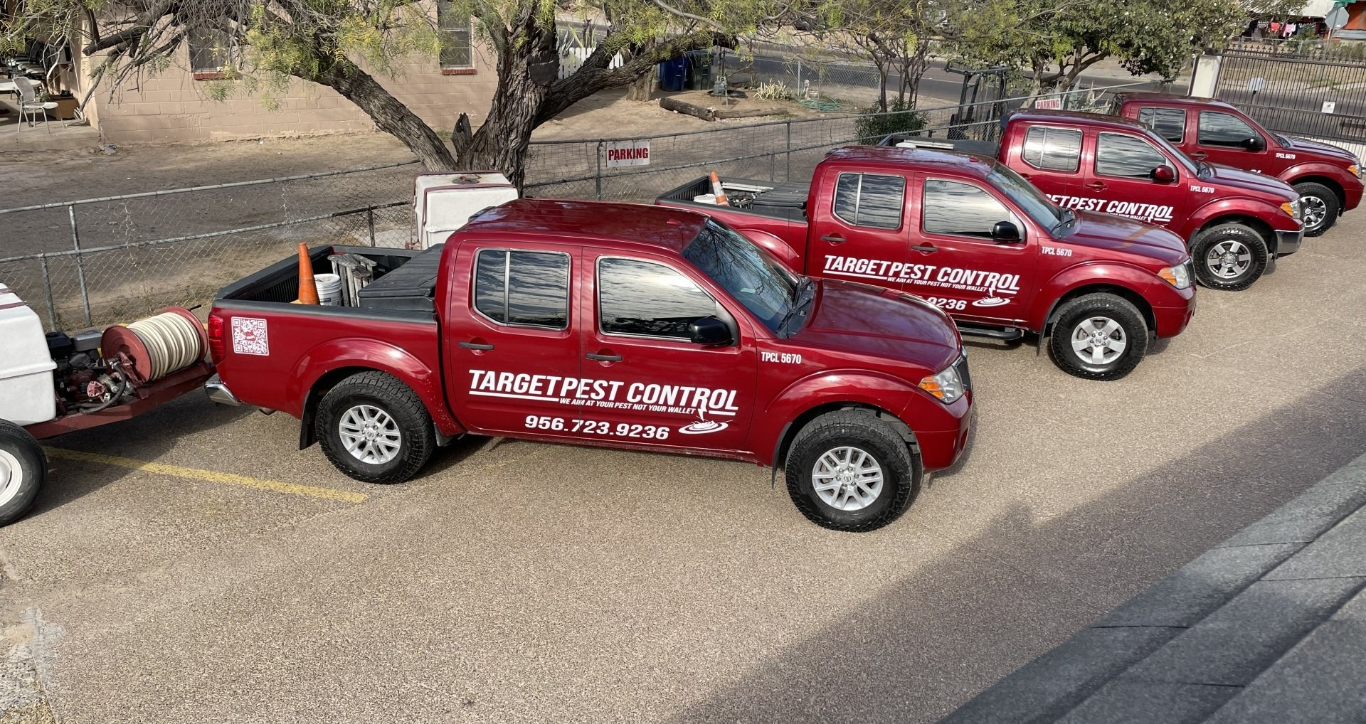 Target Pest Control Trucks